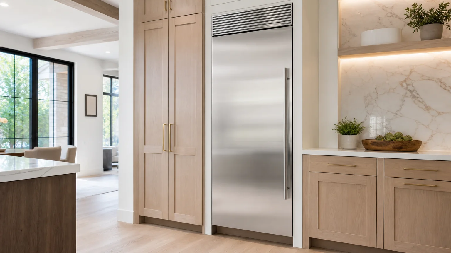 Built-in refrigerator service