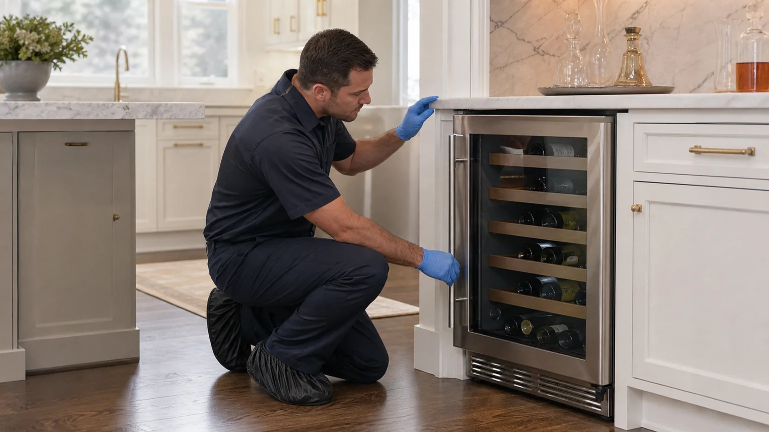 Undercounter ice-maker service